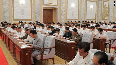 Kim Jong Un claims North Korea's Covid-19 response has been
a 'shining success' 1