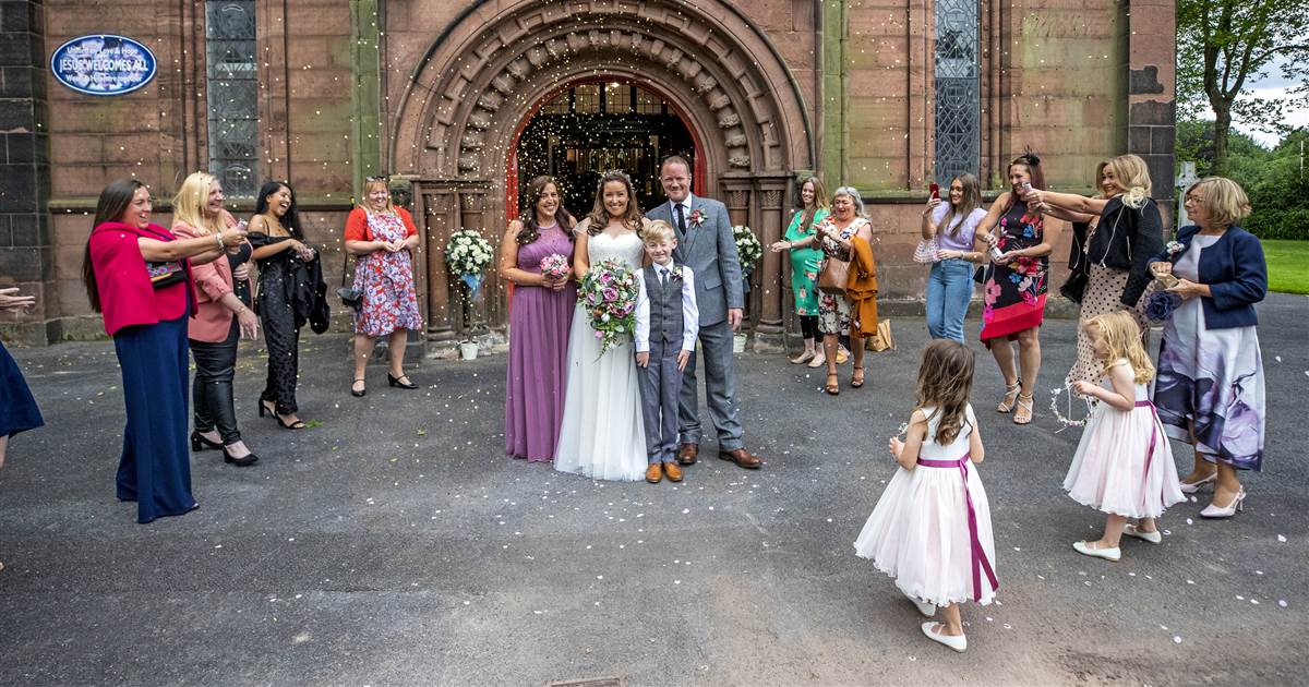 Love in the time of coronavirus: Strict guidelines reshape
U.K. weddings 1