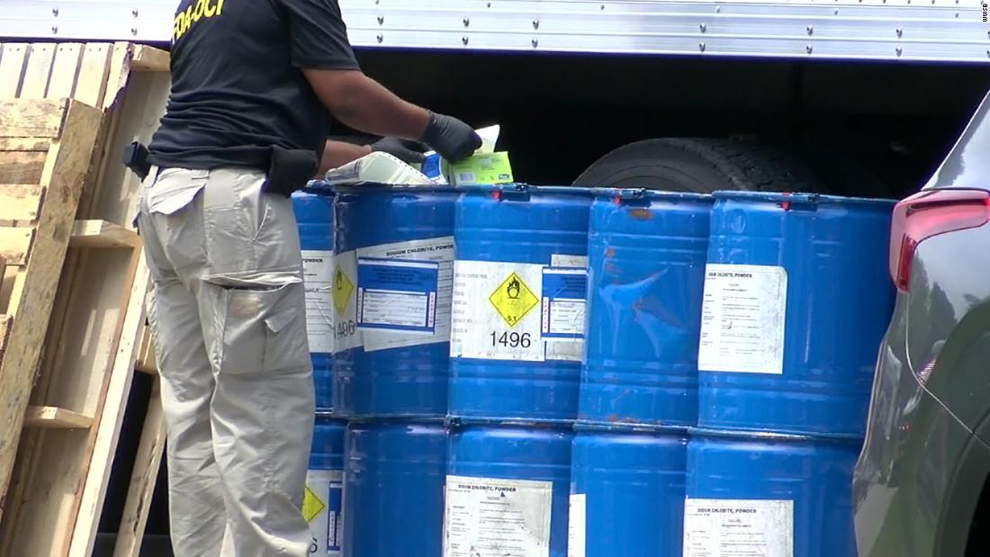 Florida man and his sons charged with selling toxic chemical
as a coronavirus cure to thousands 1