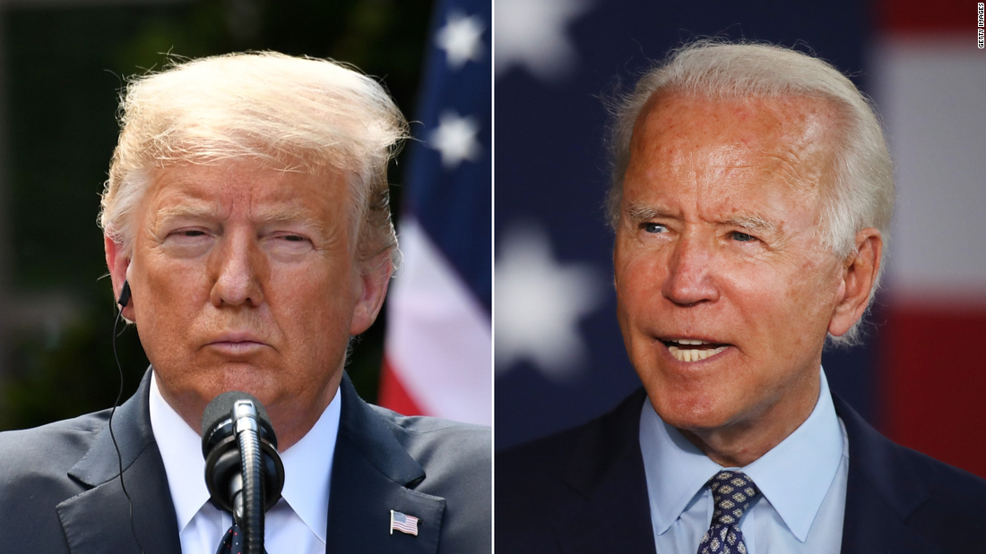 Biden opens up a 15-point lead over Trump in new national
poll 1