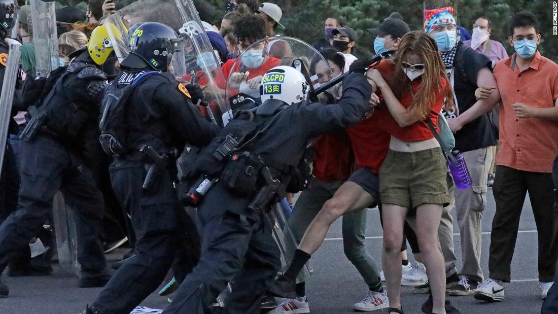 Utah governor declares state of emergency during protests
over ruling that fatal police shooting was justified 1