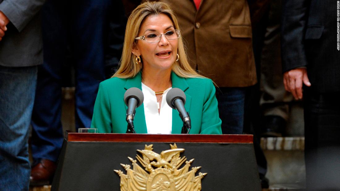 Bolivia's interim president becomes third Latin American
head of state to test positive for Covid-19 1