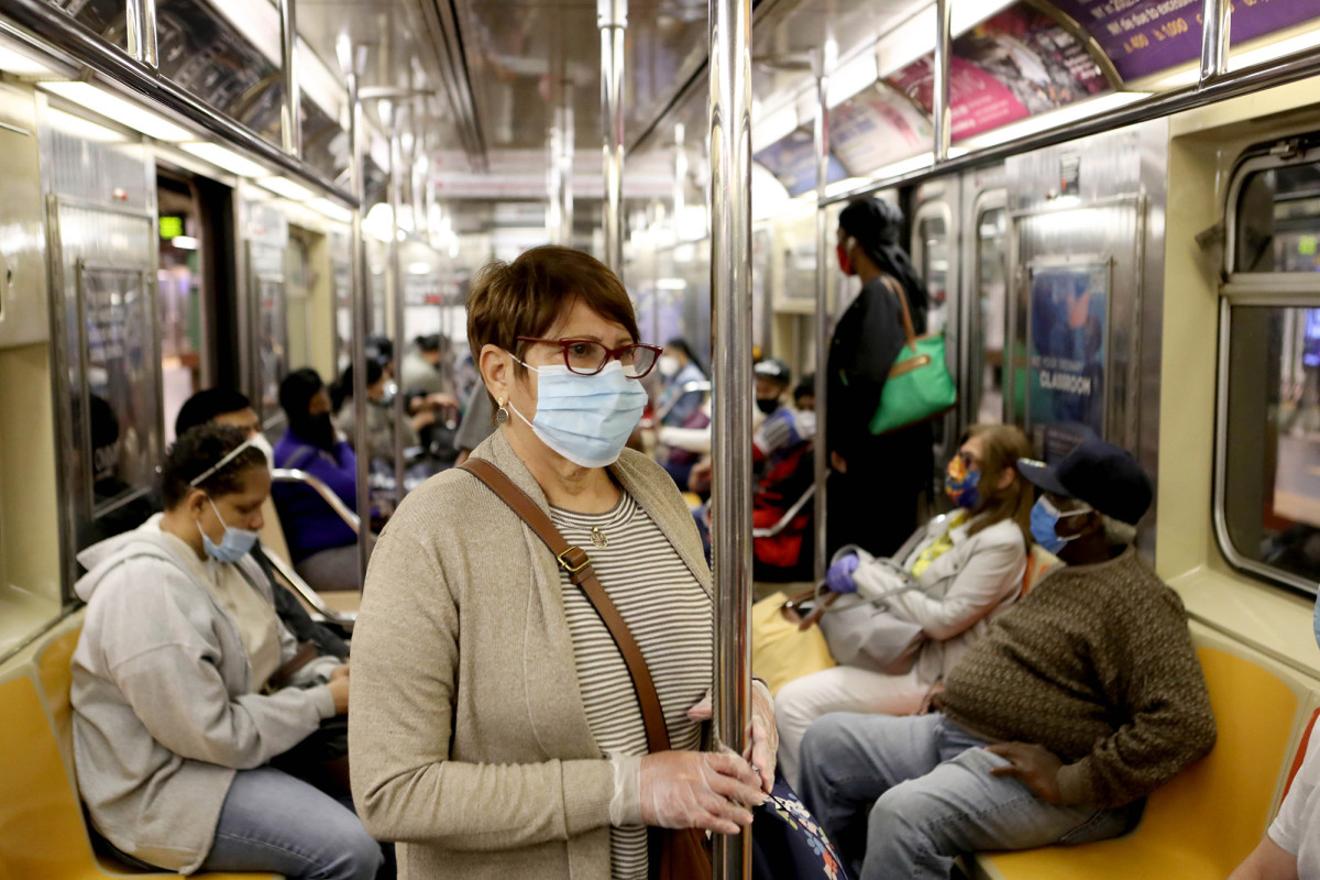 Subway ridership surges since NYC coronavirus shutdown
eased 1