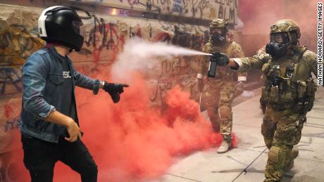 Peaceful Portland protesters will not be prosecuted, DA
announces 1
