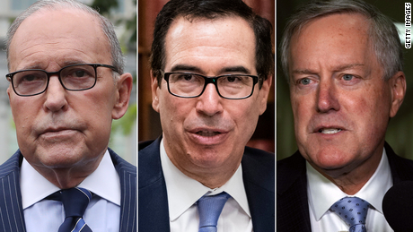 The move a day before Senate Republicans unveil their $1
trillion coronavirus relief bill shows how difficult negotiations
are expected to be 1
