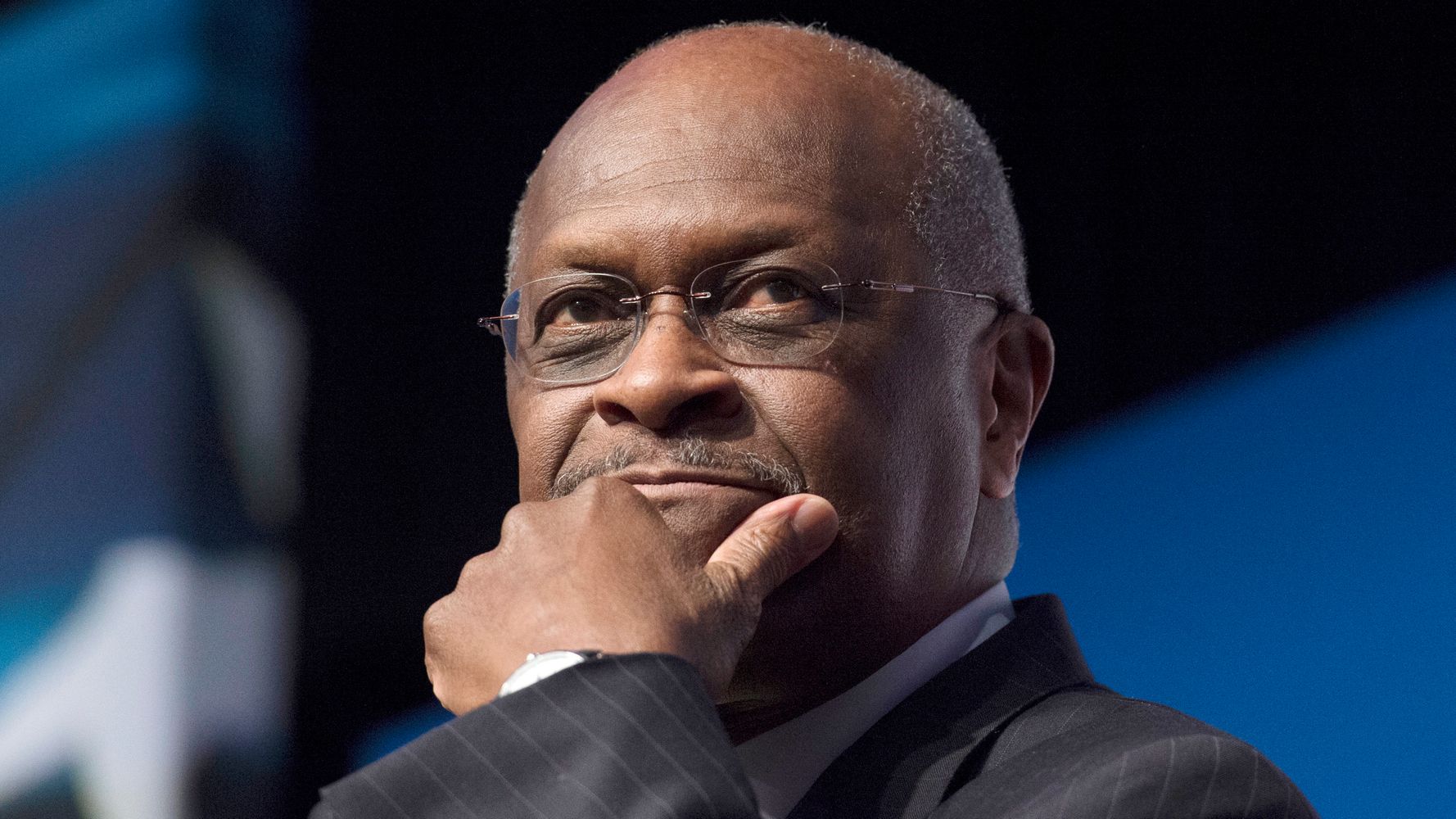 Herman Cain Hospitalized For COVID-19 Hours After Condemning
Masks 1