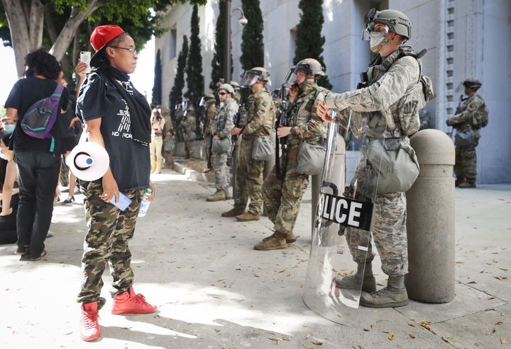 A National Guardsman Sent To LA Protests Is Under
Investigation For Ties To Proud Boys 1