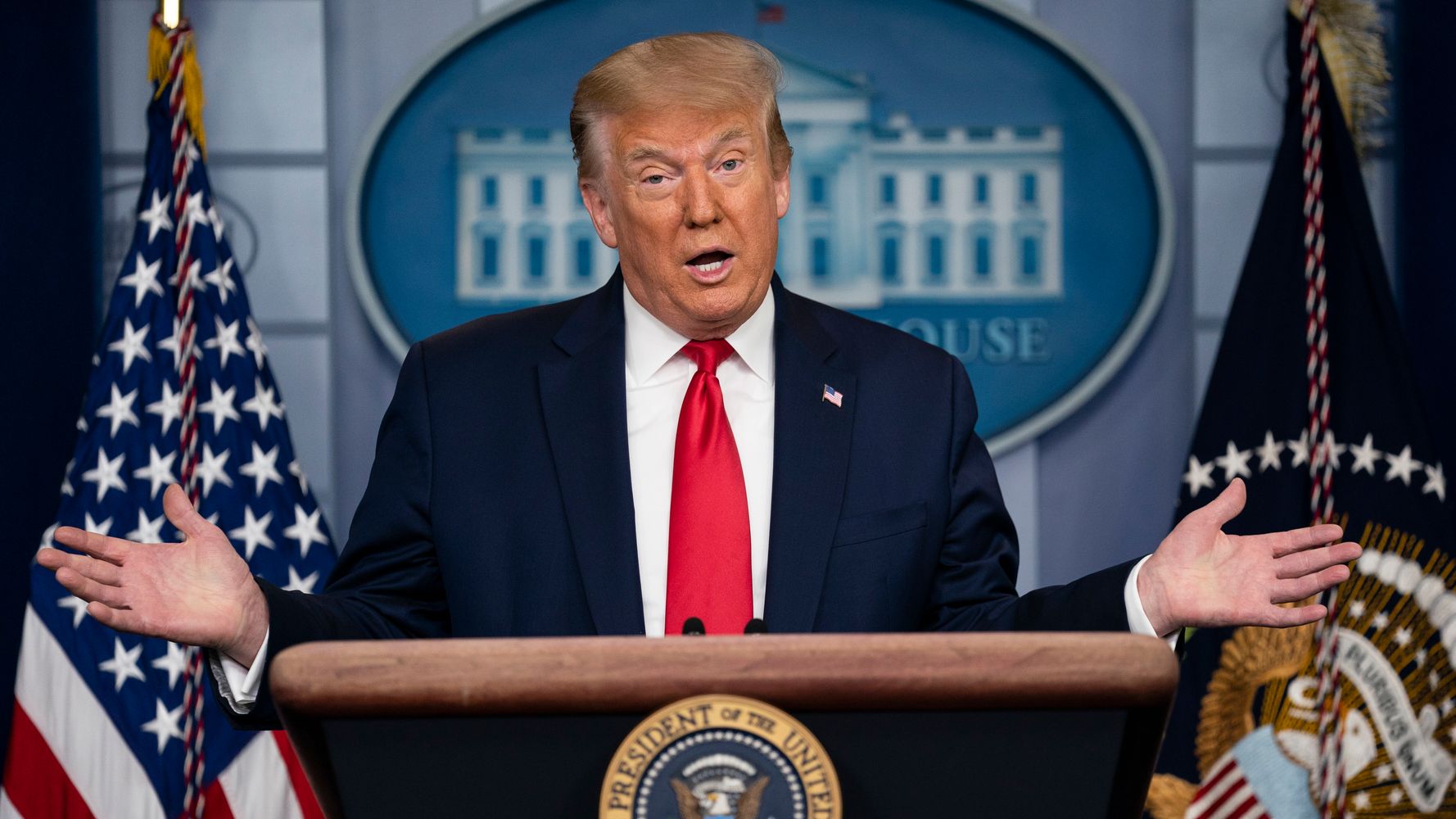 Trump Visits Mount Rushmore Amid Controversy, Coronavirus
Concerns 1