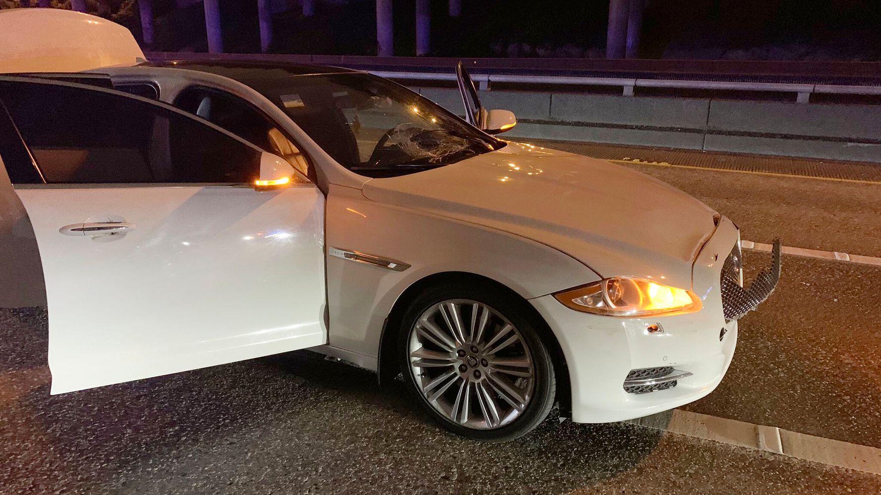Car Sends 2 Protesters Into The Air After Barreling Through
Blockade 1