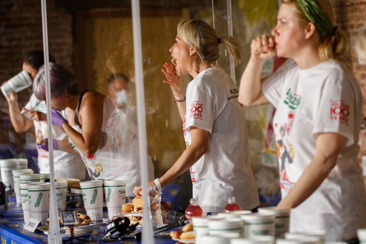 Nathan’s Famous Hot Dog Eating Contest Gets A Coronavirus
Makeover 1