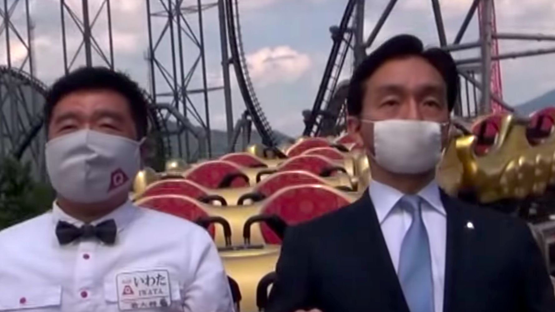 Japan’s Amusement Parks Warn Coaster Riders: Screaming Can
Spread COVID-19 1