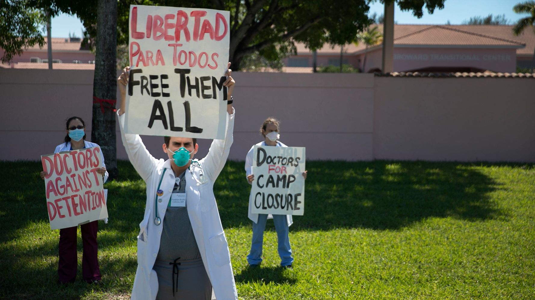 The COVID-19 Crisis Is Exploding Inside ICE Detention
Centers 1
