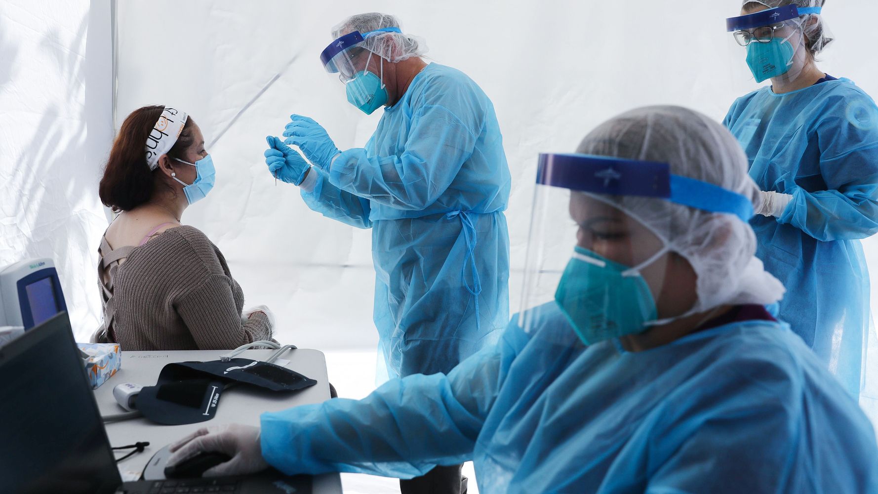 Confirmed Coronavirus Cases In The U.S. Rise Amid New Global
Restrictions 1