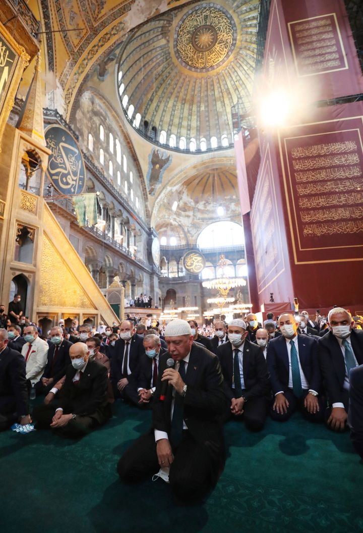 Turkey’s Hagia Sophia Opens As A Mosque For The First Time
In Decades 1