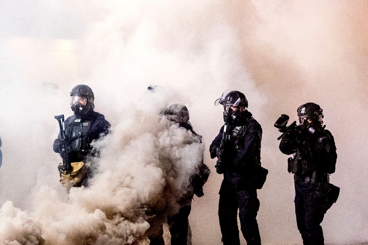 Federal Agents Use Tear Gas To Clear Portland
Protest 1 Federal Agents Use Tear Gas To Clear Portland
Protest 1