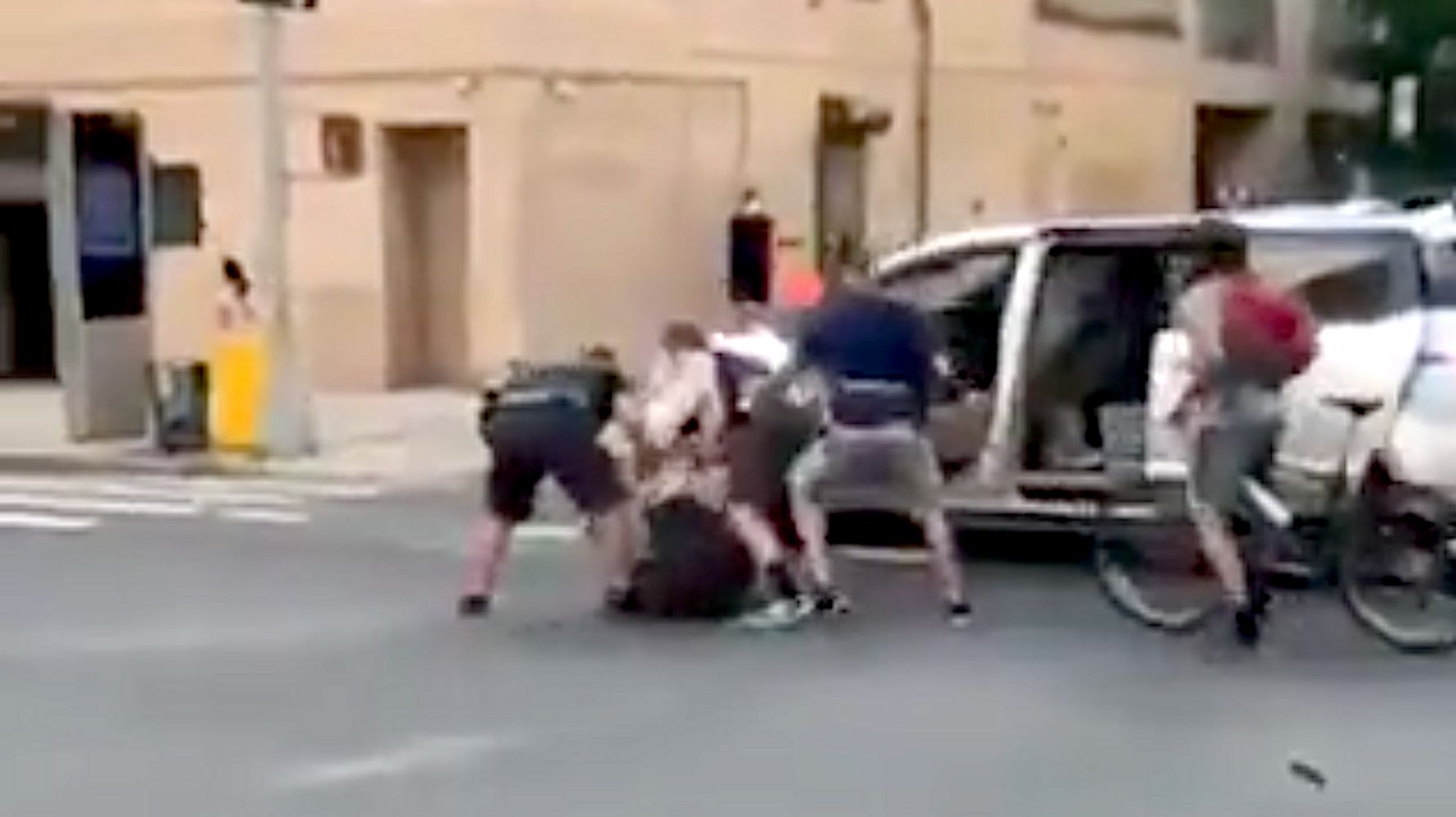 NYPD Under Scrutiny After Videos Show Officers Pulling
Protester Into Unmarked Van 1