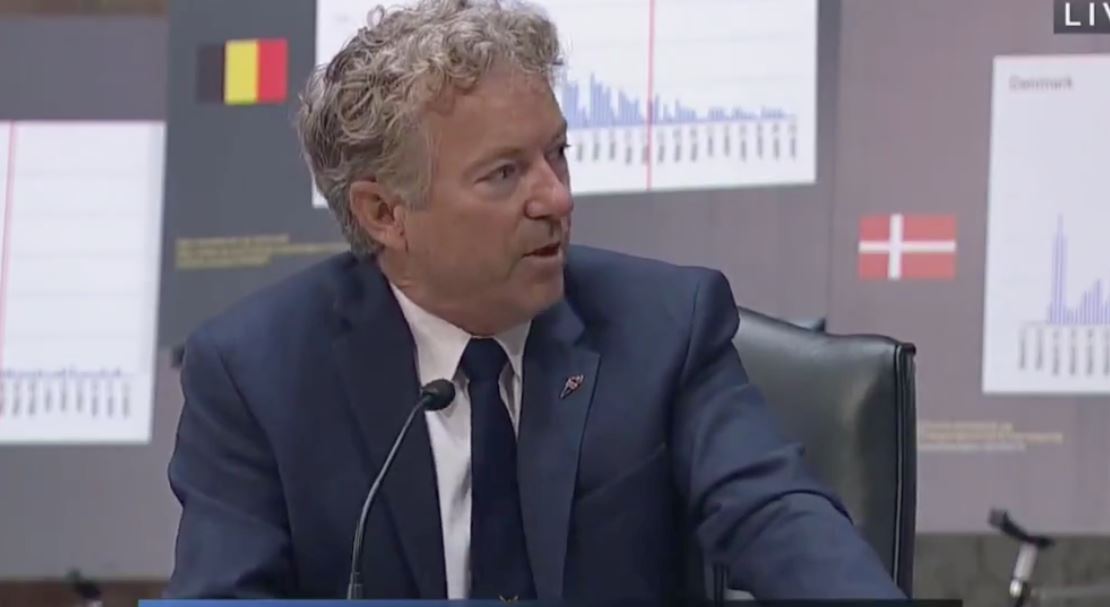 Fauci Warns of 100,000 COVID-19 Cases a Day, While Sen. Paul
Warns Against Creating Fear 1