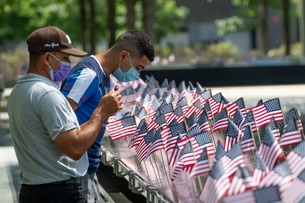 9/11 Memorial reopens after closing amid COVID-19
outbreak 1
