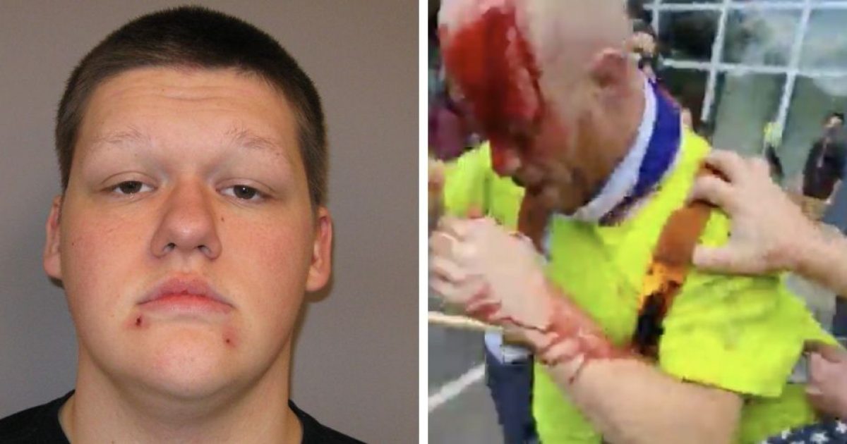 SHOCK: Convicted Child Rapist Arrested for Baton Attack at
Washington ANTIFA Protest 1