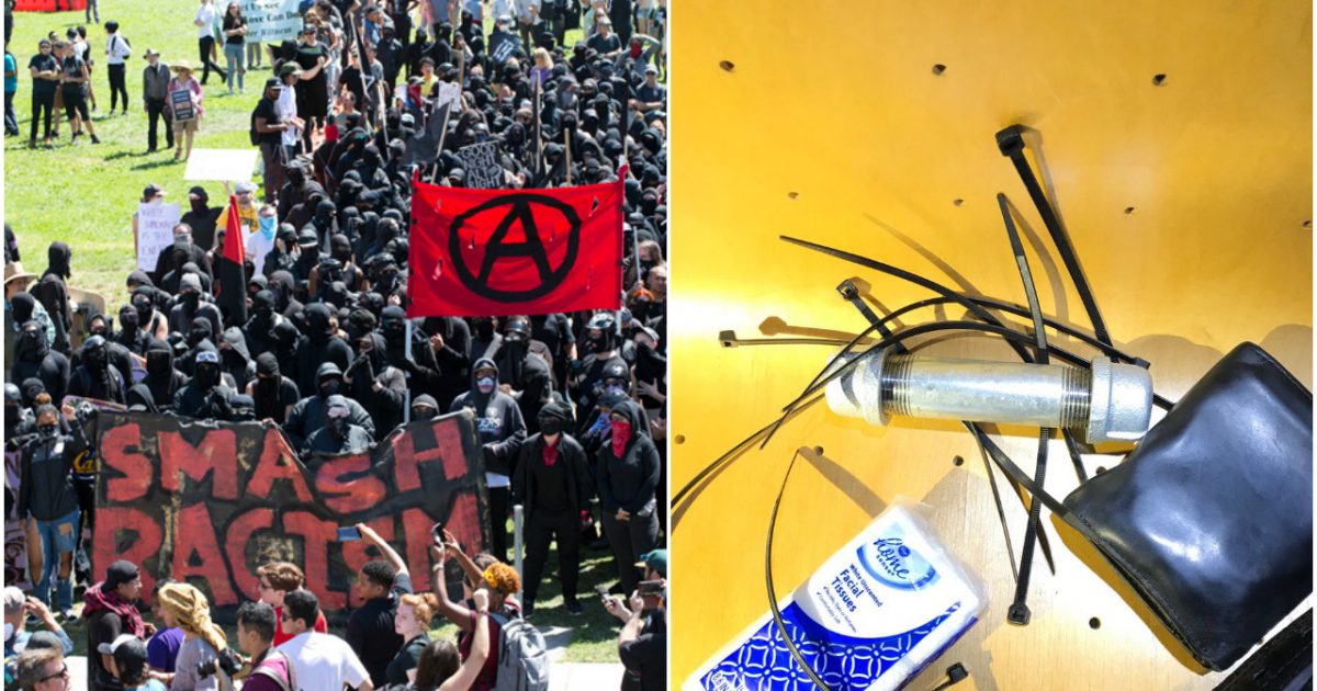 IT’S A START: Portland Rioter Arrested With Pipe Bomb
Materials, Will Face Federal Charges 1