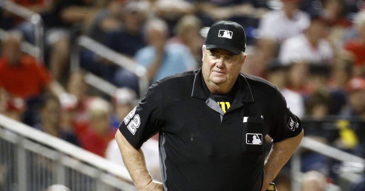 MLB umpire Joe West, skeptical of coronavirus death count,
won’t opt out of season 1