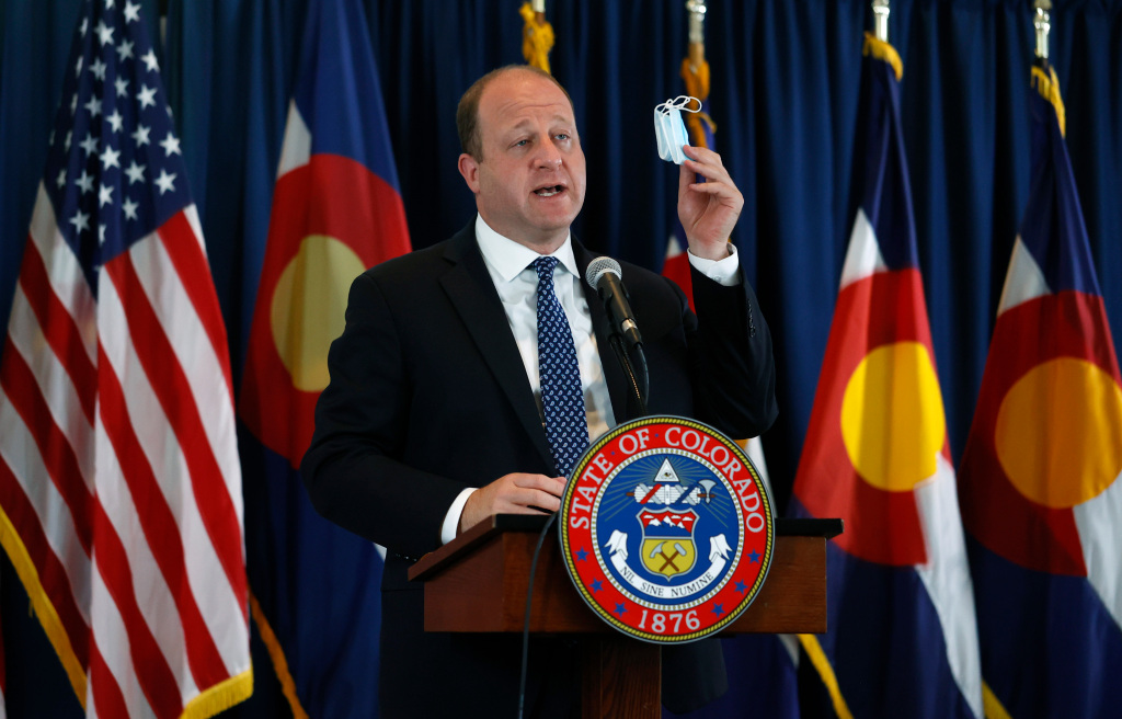 Colorado governor will issue statewide mask order, sources
say 1
