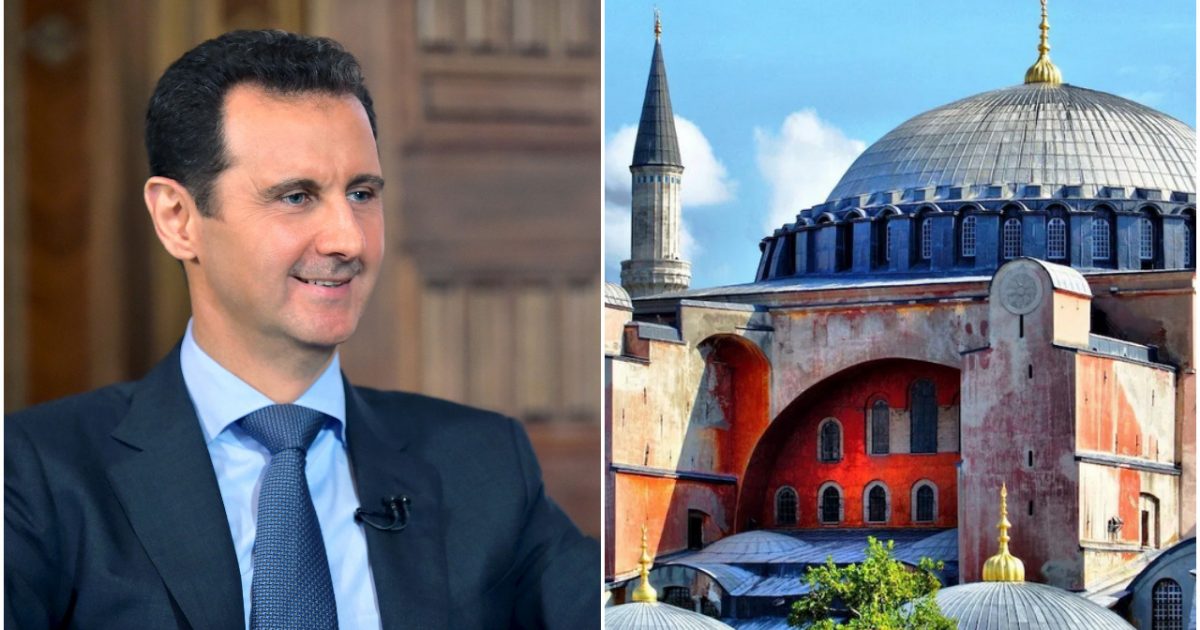 Syria Planning to Build Replica of Hagia Sophia Church In
Protest of Turkey’s Mosque Conversion 1