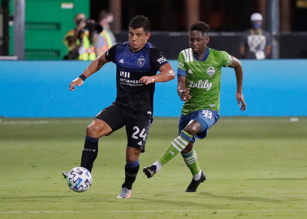 Coronavirus doesn’t slow SJ Earthquakes in strong start to
MLS tournament 1