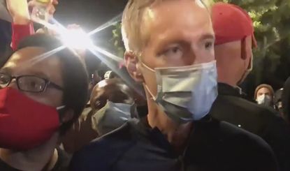 Portland mayor tear gassed during protests by federal
agents 1 Portland mayor tear gassed during protests by federal
agents 1