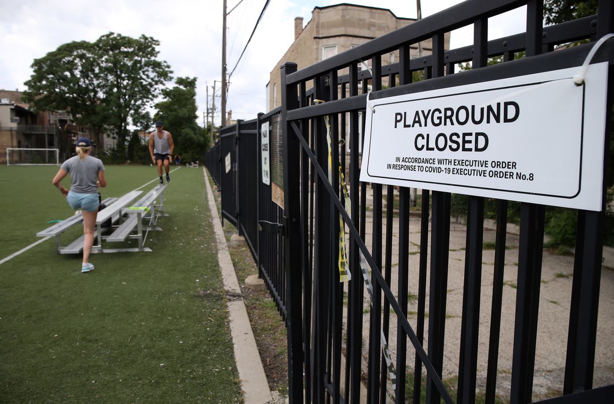 Park District workers call for more communication and safety
protocols when parks are closed because of COVID-19 1 Park District workers call for more communication and safety
protocols when parks are closed because of COVID-19 1