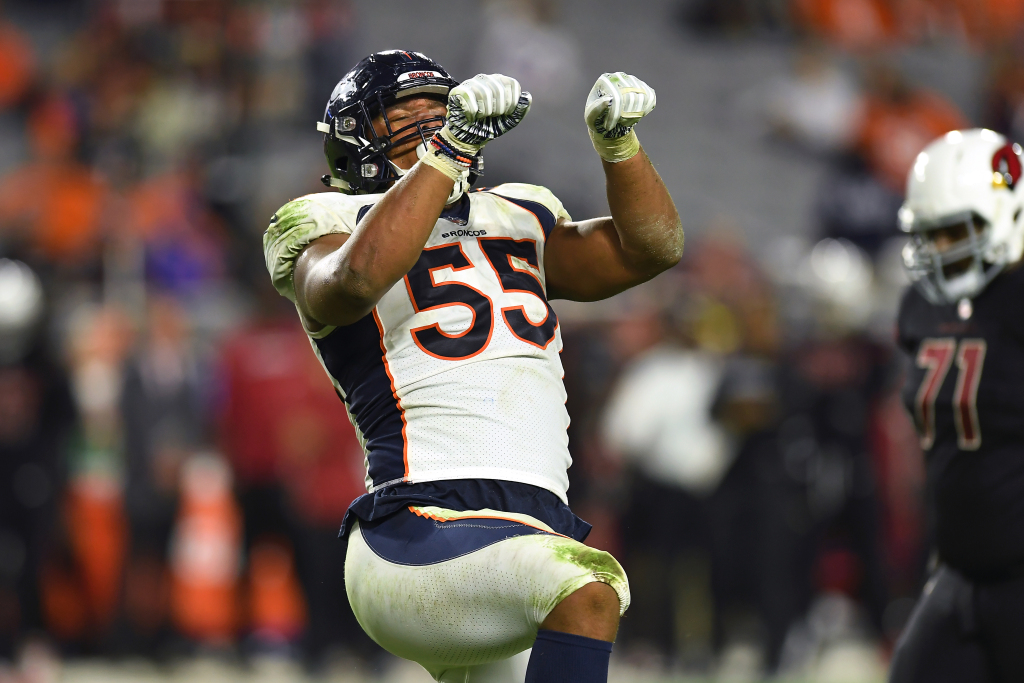 Will Broncos outside linebacker Bradley Chubb be ready for
opener? “No doubt” 1