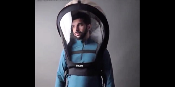 Beyond masks: This portable head pod could be your
future 1