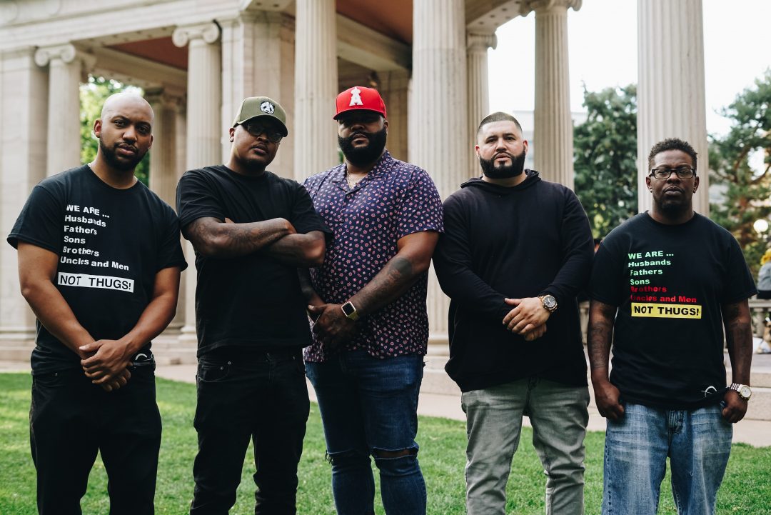 Video premiere: Denver hip-hop artists team up for powerful
protest song, “I Can’t Breathe (Again),” filmed at local
protests 1