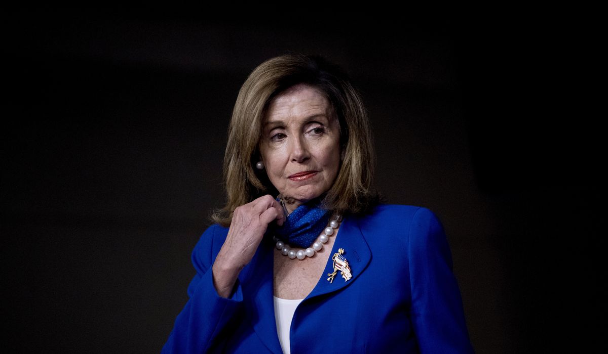 Nancy Pelosi issues mask mandate for House 1