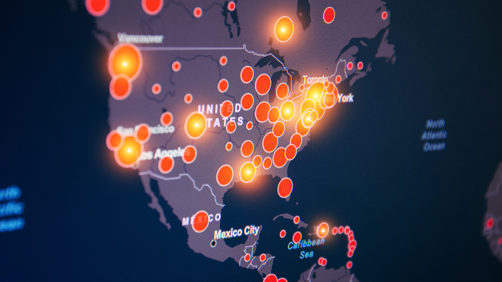 New coronavirus cases in America jump by 50,000 in a single
day for the first time 1