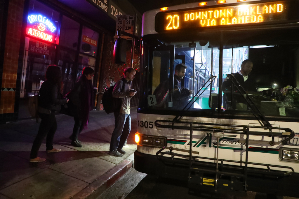 AC Transit could cut dozens of East Bay bus routes to
weather coronavirus recession 1
