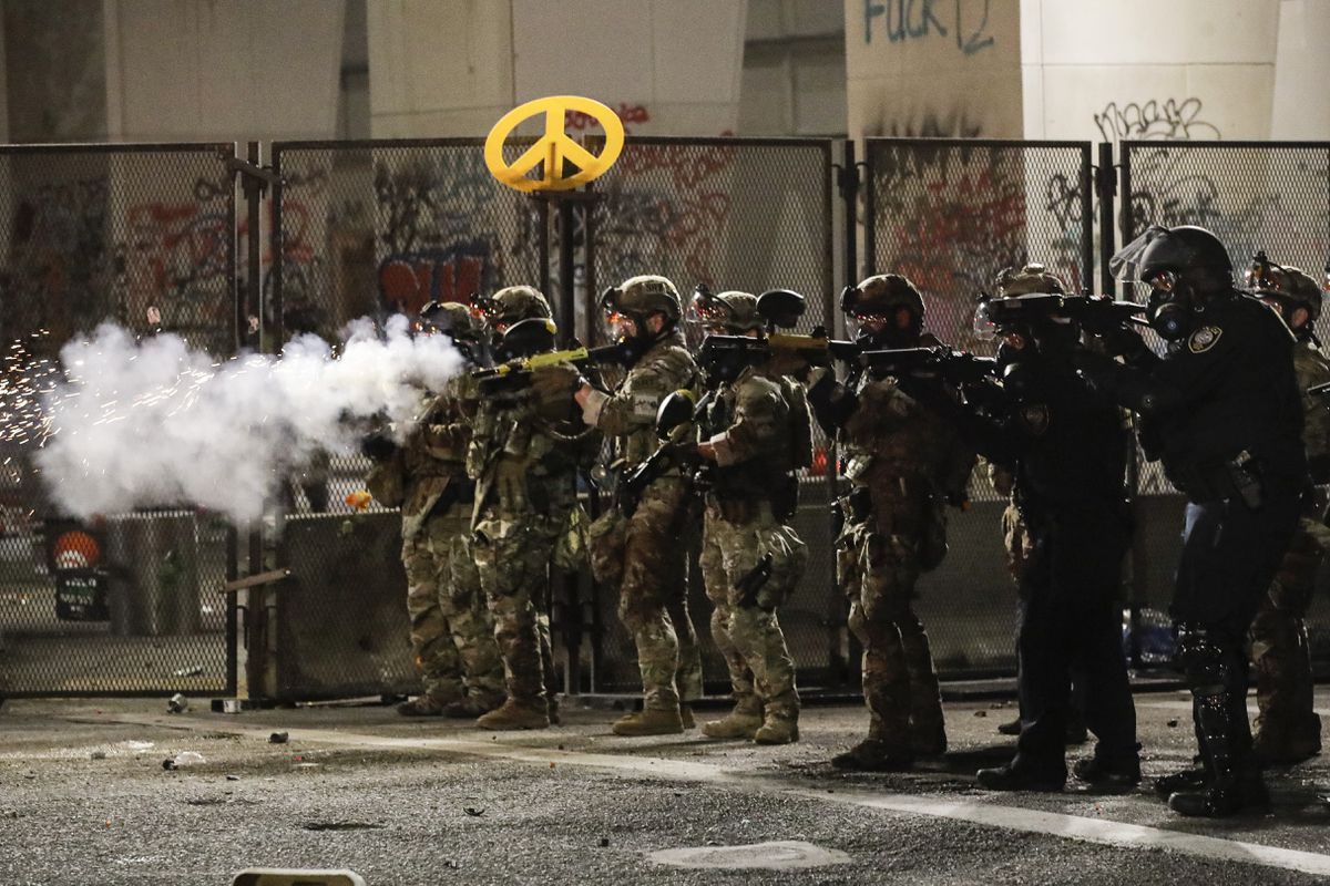 As nation watches protests, federal crackdown, Portland
struggles with its ‘dark underbelly' 1 As nation watches protests, federal crackdown, Portland
struggles with its ‘dark underbelly' 1