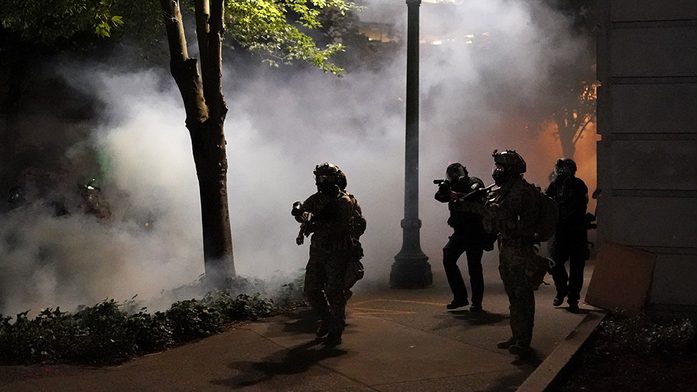 Google engineer who programs censorship algorithms arrested
at Portland BLM riot 1