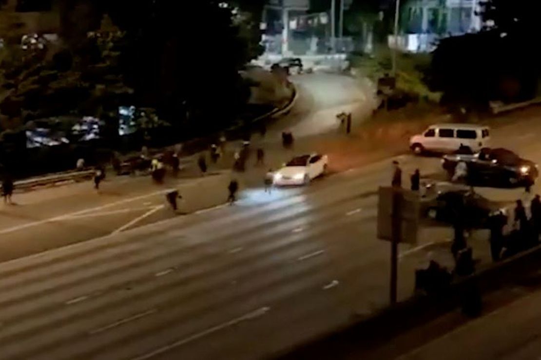 [Graphic Video] Seattle Protesters Find Out the Hard Way
That It's Not Safe to Block Freeways at Night 1