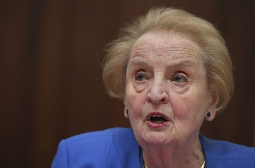 Madeleine Albright’s Consulting Firm Took Millions in
Coronavirus Relief Funding, Records Show 1