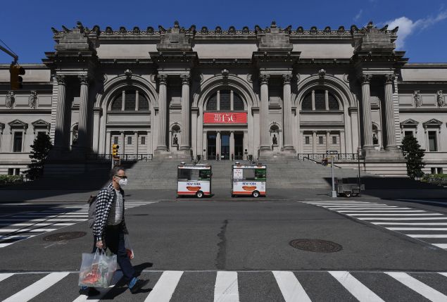 The Met Museum Will Reopen in August at a Quarter of Its
Regular Capacity 1