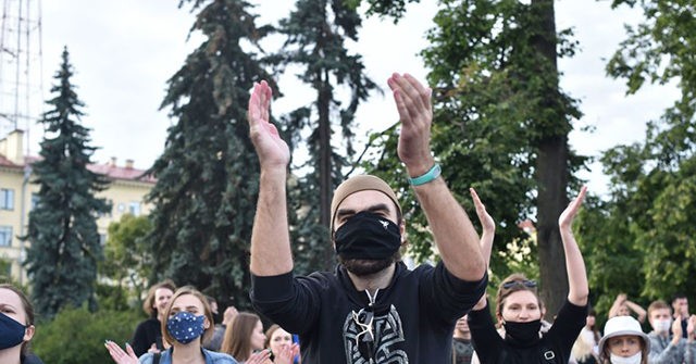 Thousands Protest in Belarus, Europe's Last Leftist
Dictatorship, over Opposition Ban 1