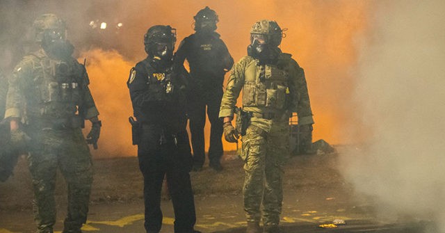 Three Federal Officers May Not Recover Sight After Portland
Rioters' Laser Attacks 1