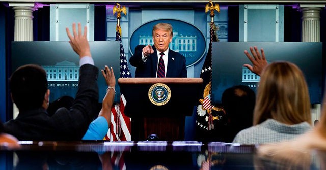 Watch Live: President Trump Holds a White House Coronavirus
Press Briefing 1