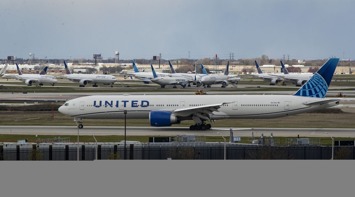 United adding 25,000 flights in August despite spikes in
COVID-19 cases 1