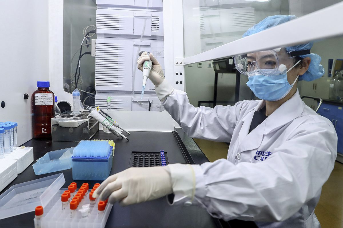 In race for COVID-19 vaccine, Chinese drugmaker offers
‘pre-test’ shots to top executives – before getting approval for
human testing 1