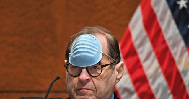 Jerry Nadler's Mask Meltdown: 'Stop Violating the Safety of
the Members of the Committee' 1