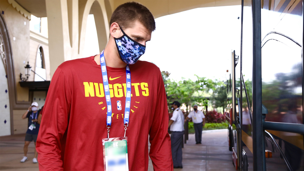Nikola Jokic makes long-awaited appearance inside NBA
bubble, compares quarantine to “vacation” 1
