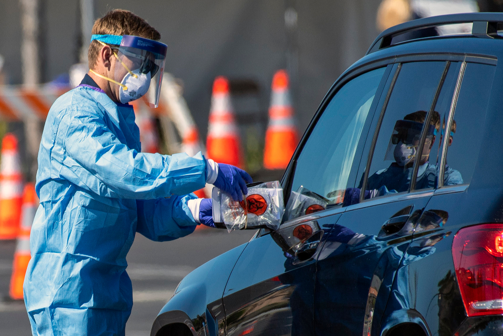 Coronavirus deaths surge in California, as state records
deadliest day of pandemic 1