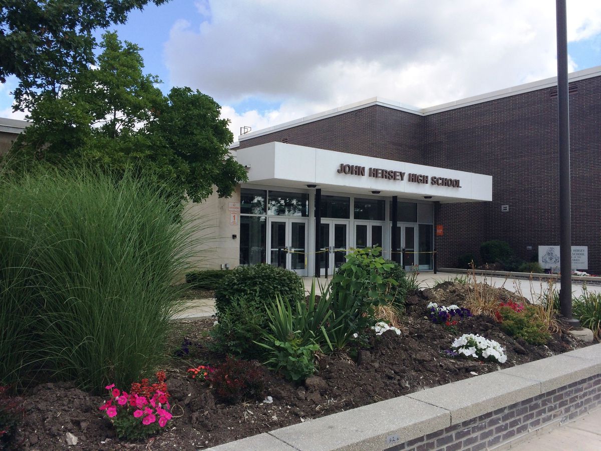 Hersey High School football camp canceled after player tests
positive for COVID-19 1 Hersey High School football camp canceled after player tests
positive for COVID-19 1